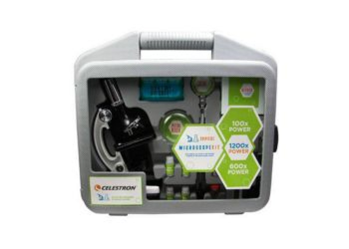 Microscopio biologico entry level per ragazzi e bambini completo di kit per l’osservazione e la preparazione dei vetrini. Ottimo per avvicinarsi al mondo dei microscopi. ( Non è un giocattolo )
