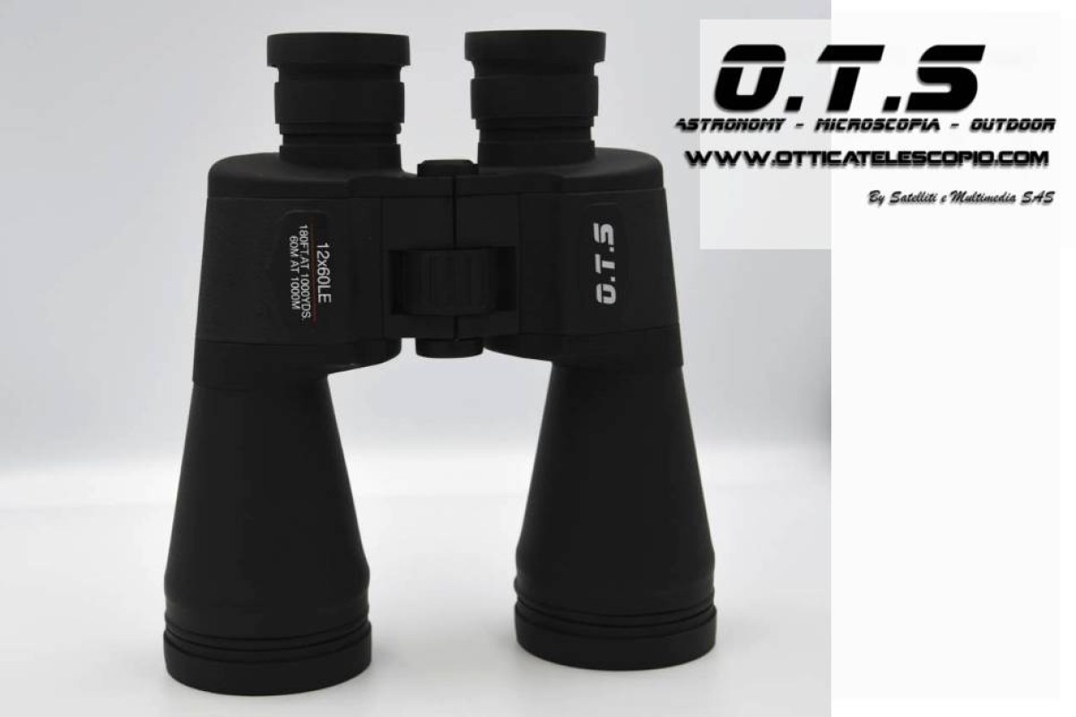 Il binocolo astronomico 12X60 LE OTS, con una grande apertura e potenza ottica, è un potente strumento per osservare il cielo, la natura e i paesaggi astronomici.