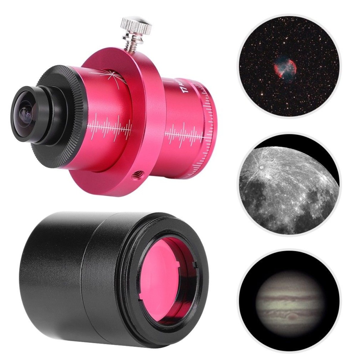 Camera Astronomica 120C a Colori USB Porta ST4 OTS ottima per acquisizione Planetaria ma anche per deep-sky, può essere utilizzata anche come camera guida per fotografie a lunga posa.