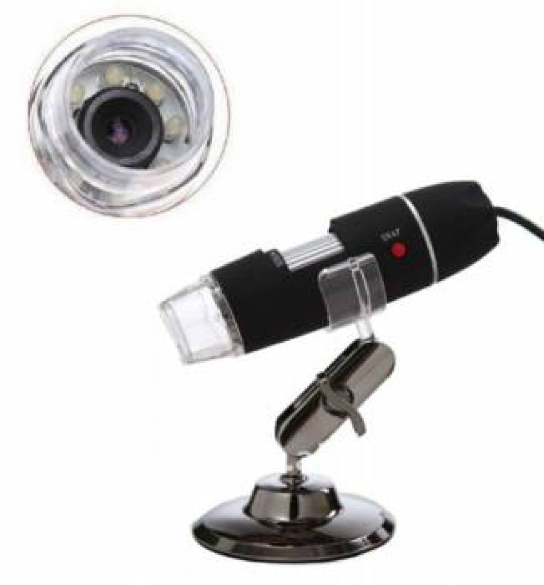 Microscopio Digitale 1000X Portatile e Tascabile USB con camera da 2 megapixel per avvicinarsi alle prime osservazioni di insetti, minerali, oggetti o tutto ciò che volete osservare attraverso il monitor del vostro pc.