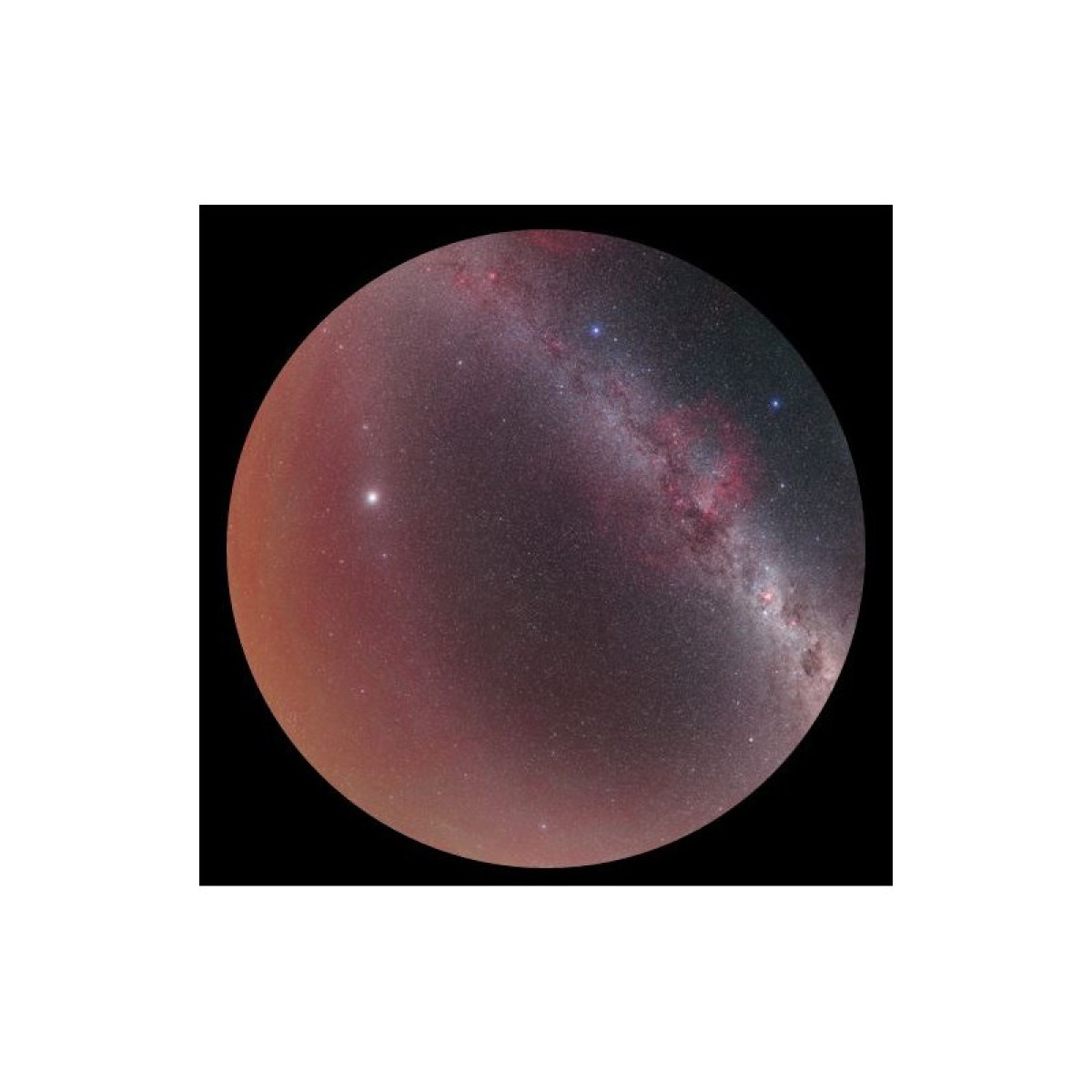 La Silla: Osservatorio Cile, Disco per Proiettore di stelle, planetario sega Star Theatre in grado di proiettare fino a 10.000 stelle, con costellazioni e Via Lattea. Simula il movimento della volta celeste nel corso della notte e le stelle cadenti.