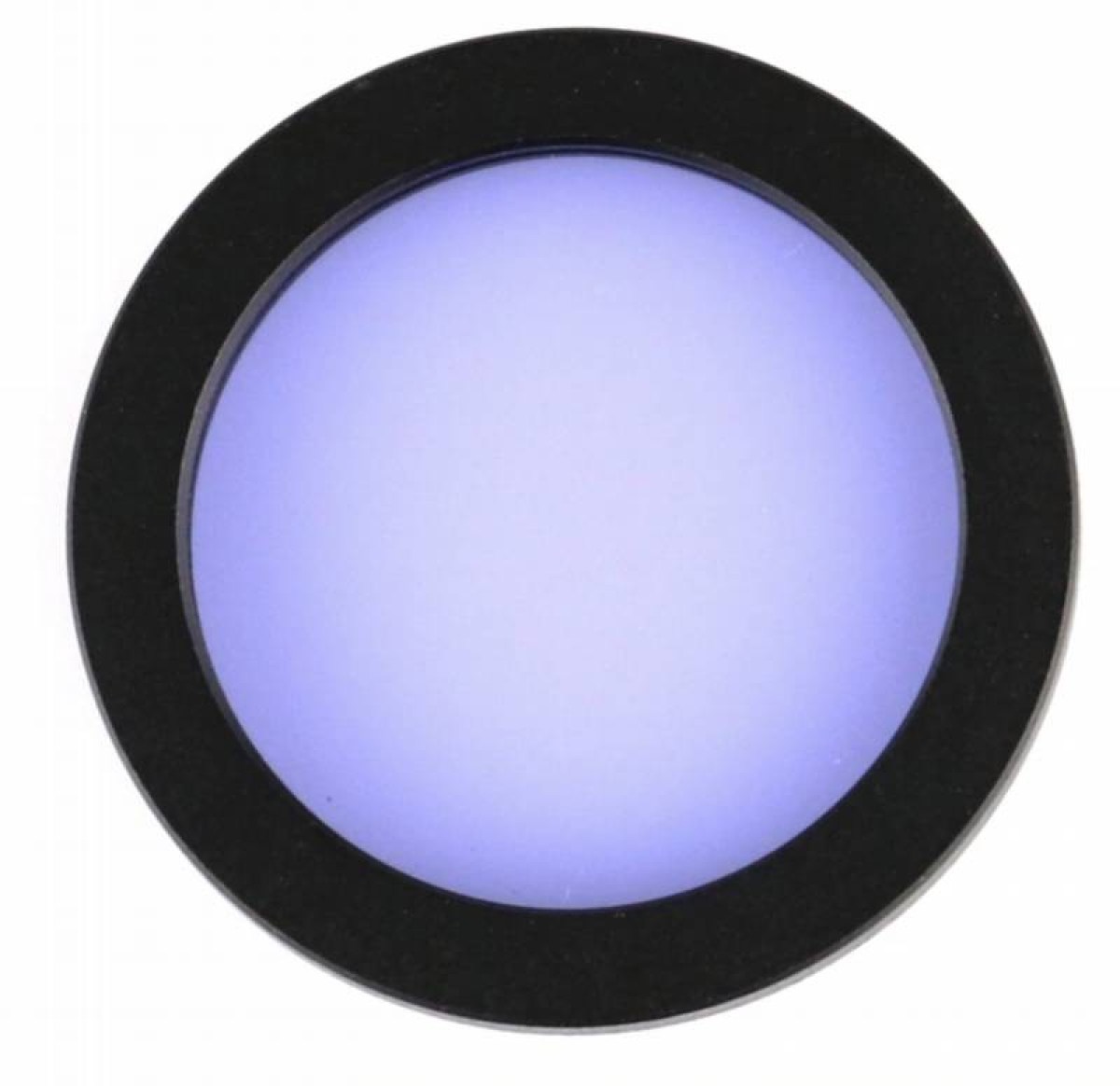 Filtro colorato viola per telescopi di grande apertura che accettano accessori da 2 pollici per l'osservazione di saturno evidenziando la divisione cassini, mentre per marte le calotte polari consigliato anche per venere.