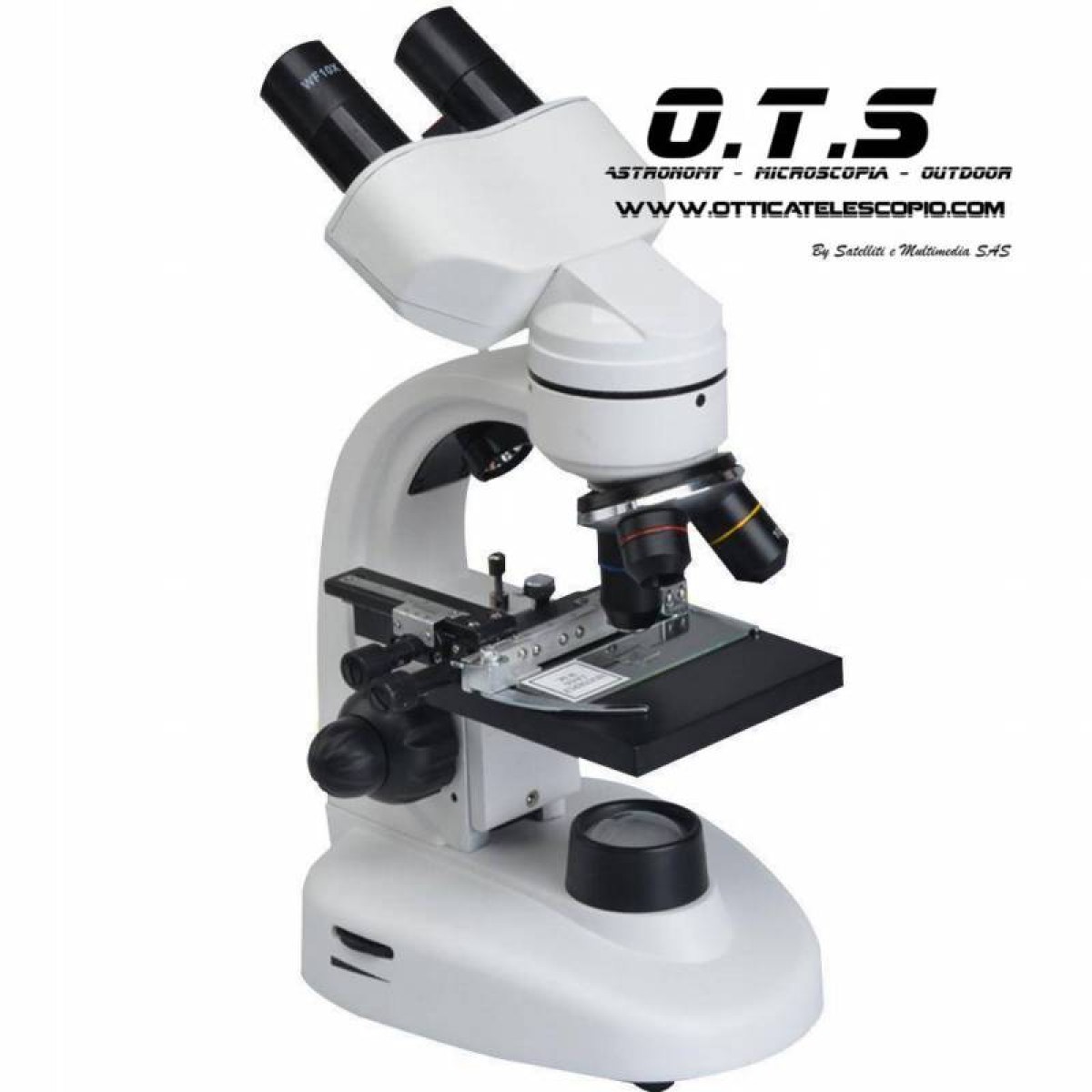Microscopio Biologico Bino 800x idoneo per biologia, mineralogia, monete, insetti, istologia, botanica e tanto altro.