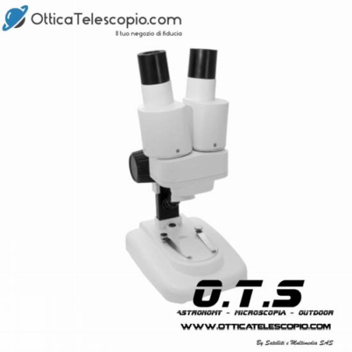 Microscopio Stereo 20X OTS. Potete scrutare ogni oggetto che ritenete interessante. Osservate a 20 ingrandimenti e assaporate il piacere di un altro modo di vedere le cose...