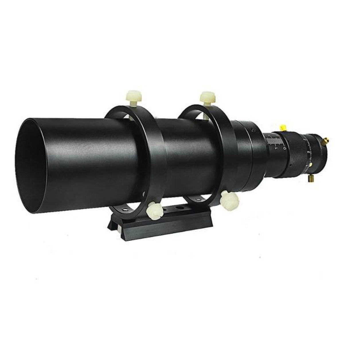 Telescopio guida da 60mm Deluxe necessario per la fotografia a lunga posa del cielo profondo. Potete collegarci la reflex e una camera, come anche oculari con reticolo illuminato.