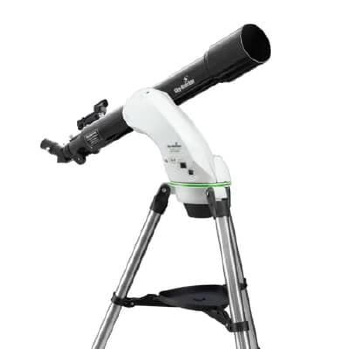 Telescopio SkyWatcher AZ-GO2 70/900: rifrattore per principianti con montatura GoTo motorizzata, Wi-Fi integrato e SynScan per osservare Luna, pianeti e stelle.