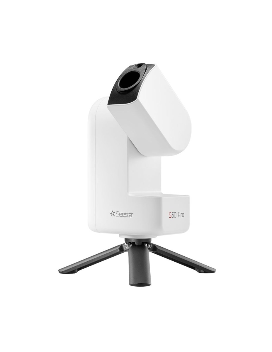Telescopio smart Seestar S30 Pro di ZWO: sistema all-in-one con doppia camera 4K, tracking automatico e controllo via app, perfetto per astrofotografia, Via Lattea e cielo profondo.
